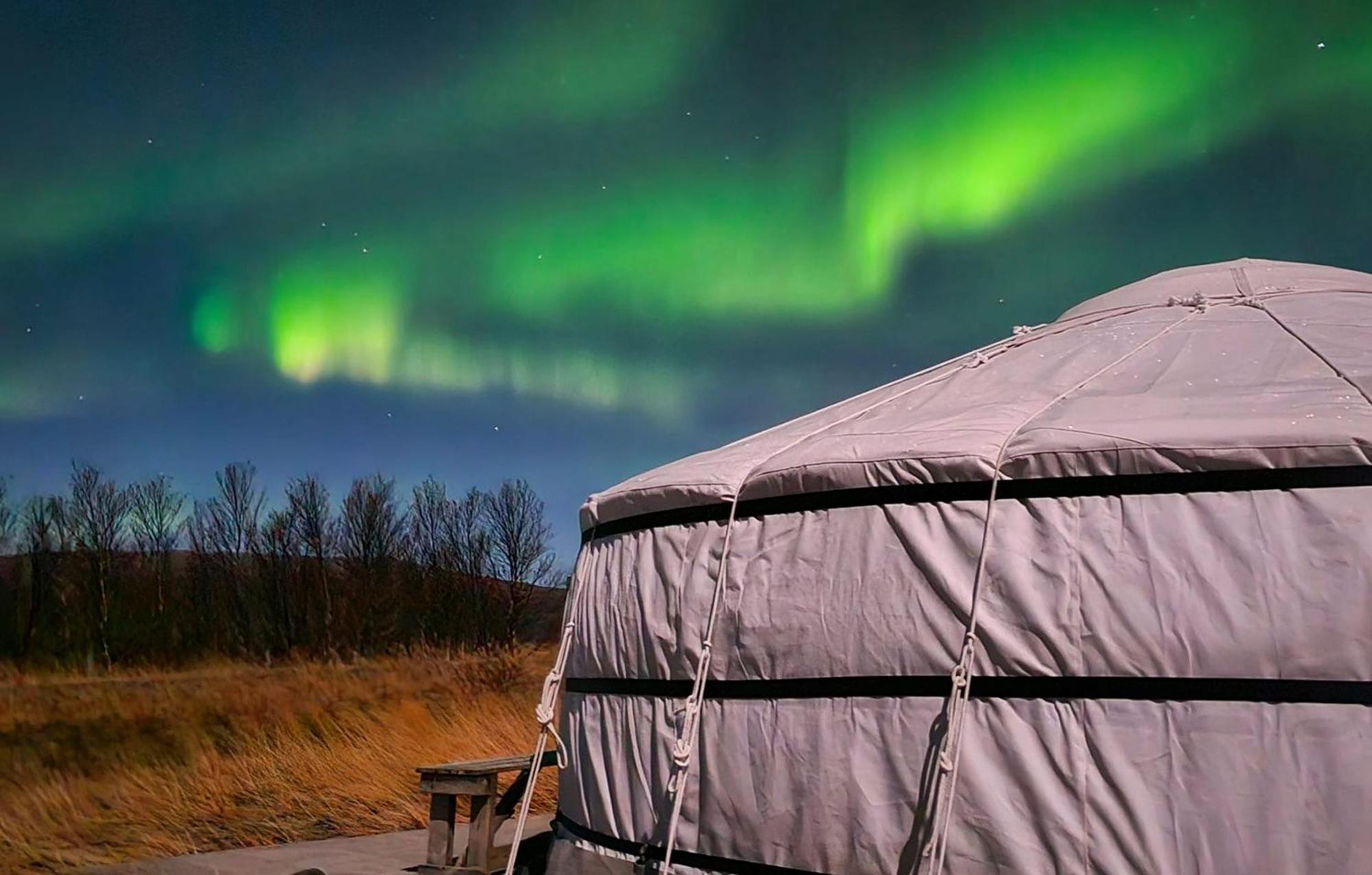 ホテル Nattura Yurtel Haukadalur エクステリア 写真