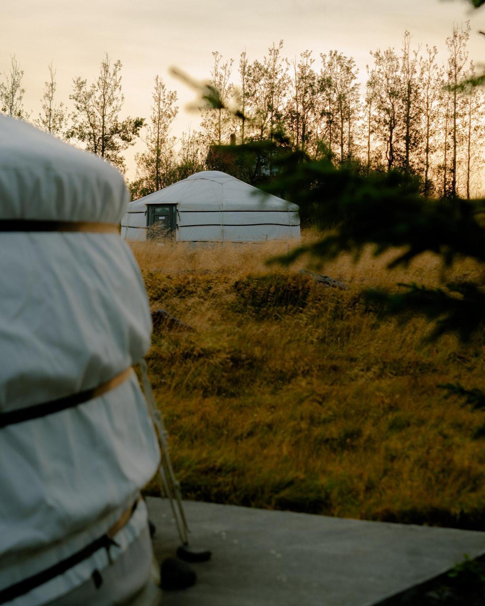 ホテル Nattura Yurtel Haukadalur エクステリア 写真